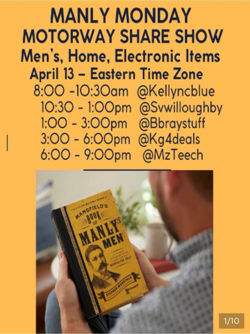 MANLY MONDAY, GRADS, DADS, & LADS Edit. 8:00 am. - 9:00 p.m. MAY 25th - Picture 7 of 7